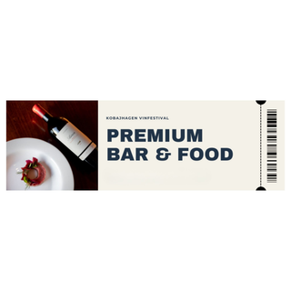 Premium Food &amp; Wine Bar / KOBAJHAGEN oktober 2026 (tilkøbsbillet)