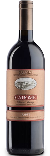 Bottle picture of Barolo Rapet 2016