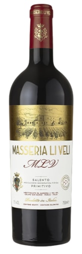 Bottle picture of MLV Salento IGT Primitivo 2021