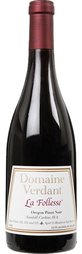 Bottle picture of La Follesse Pinot Noir Yamhill Carlton AVA 2018