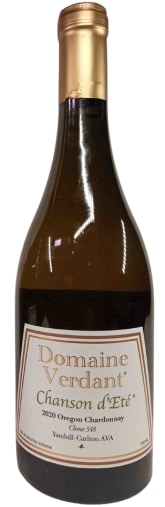 Bottle picture of Chanson d'Ete chardonnay 2020