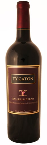 Bottle picture of Estate Ballfield Syrah 2022